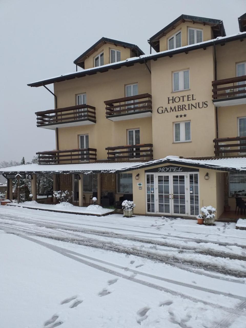 Hotel Gambrinus Abbadia San Salvator Exterior photo